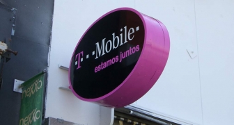 T-Mobile Projecting Sign