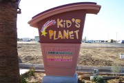 Kids Planet Stocco Monument Sign